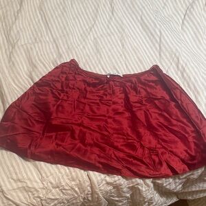 Reformation Silk mini Skirt